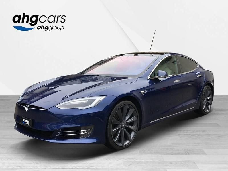 Gebraucht Tesla Model S 386 kW (525 PS) 2017 Blau Kleinwagen