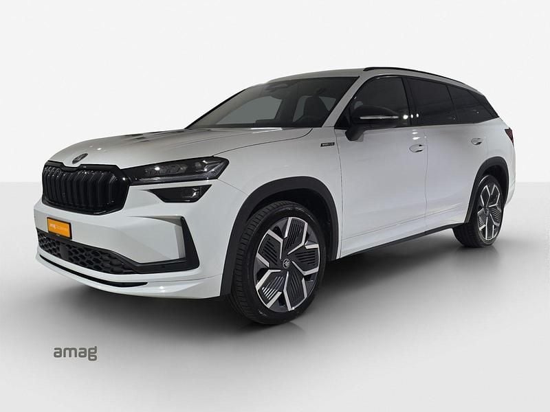 Moon weiss, metallic Gebraucht 2025 Skoda Kodiaq SportLine SUV | CHF 48’990 (Fairer Preis) - Bild 1/4