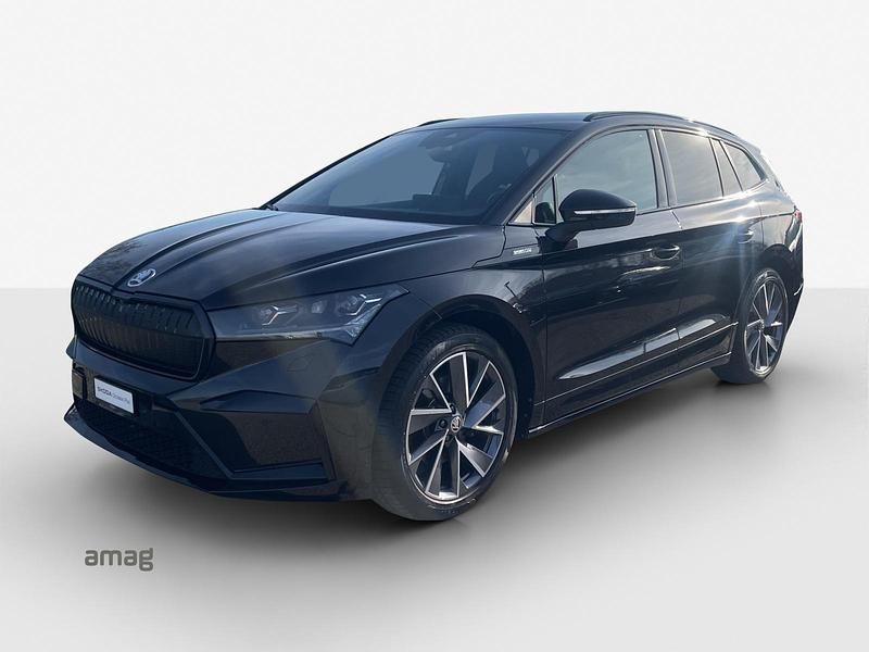 Magic schwarz, perleffekt Gebraucht 2021 Skoda Enyaq iV SportLine SUV | CHF 24’300 (Fairer Preis) - Bild 1/4