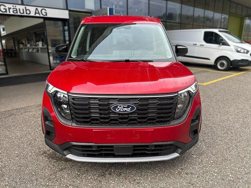 Neu Ford Tourneo Courier Active 124 PS (91 kW) 2025 Rot Van / Kleinbus