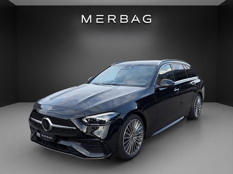 Neu Mercedes C220 197 PS (144 kW) 2025 Schwarz Kombi