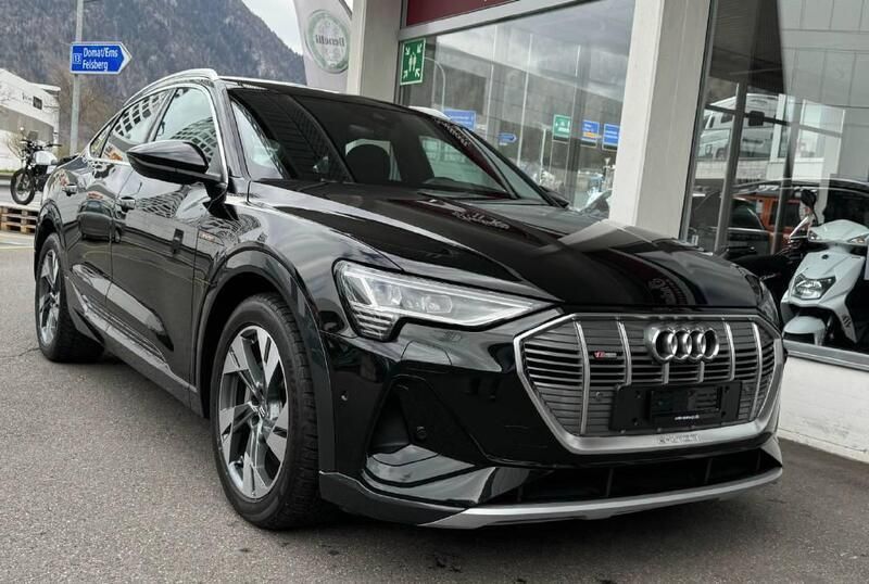 Schwarz Gebraucht 2020 Audi e-tron Sportback S-Line SUV | CHF 29’900 (Fairer Preis) - Bild 1/4
