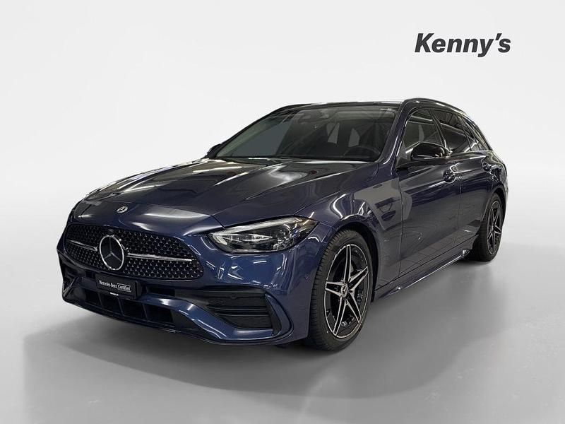Gebraucht Mercedes C200 AMG line 227 PS (166 kW) 2025 Blau Kombi