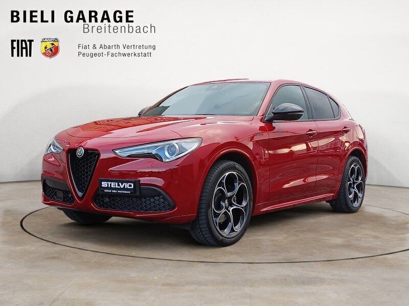 Rot Gebraucht 2021 Alfa Romeo Stelvio Veloce SUV | CHF 39’800 (Teuer) - Bild 1/4