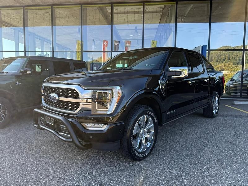 Schwarz Gebraucht 2022 Ford F-150 Hybrid Platinum Abholung | CHF 67’500 - Bild 1/4