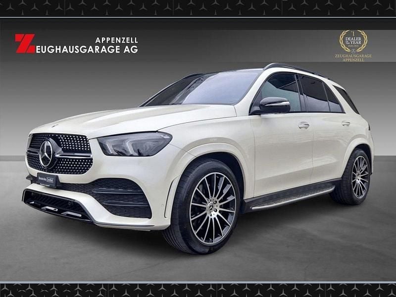 Weiss Gebraucht 2022 Mercedes GLE350 AMG line SUV | CHF 75’810 (Teuer) - Bild 1/4