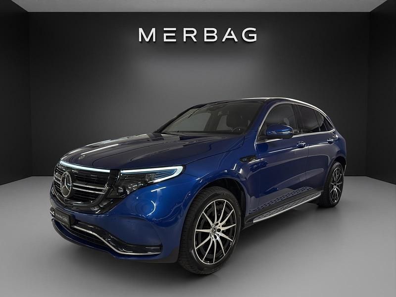 Gebraucht Mercedes EQC400 300 kW (408 PS) 2022 Blau SUV