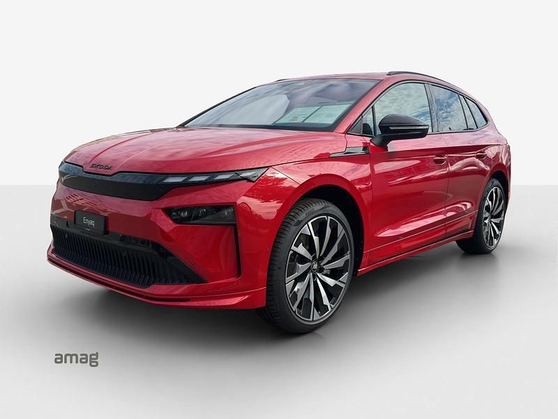 Gebraucht Skoda Enyaq iV SportLine 210 kW (286 PS) 2025 Velvet rot, metallic spezial SUV