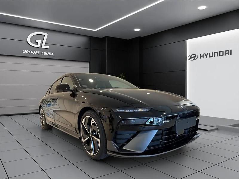 Schwarz Neu 2026 Hyundai Ioniq 6 N Line Limousine | CHF 63’950 (Etwas zu teuer) - Bild 1/4