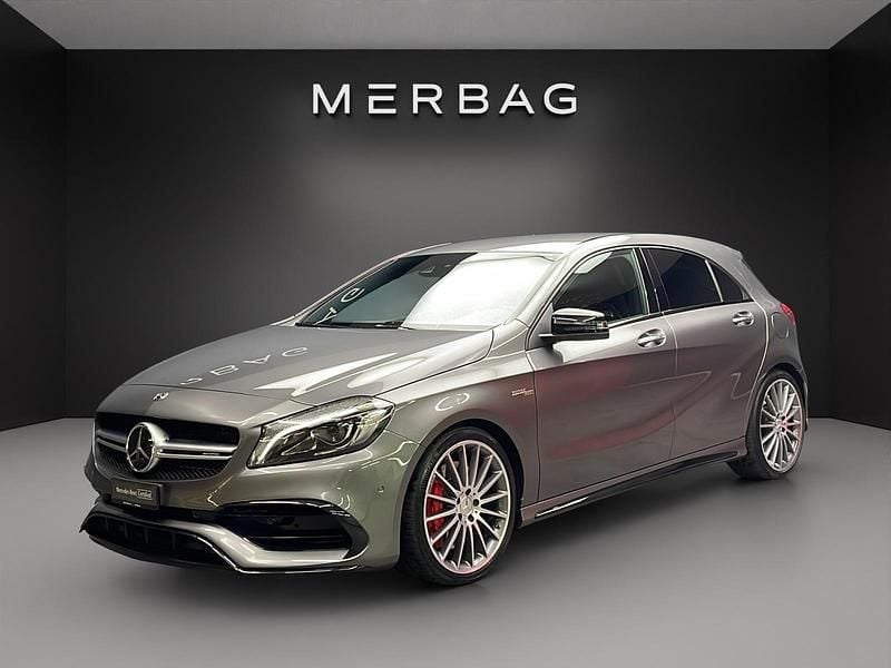 Grau Gebraucht 2017 Mercedes A45 AMG AMG Limousine | CHF 33’900 (Etwas zu teuer) - Bild 1/4