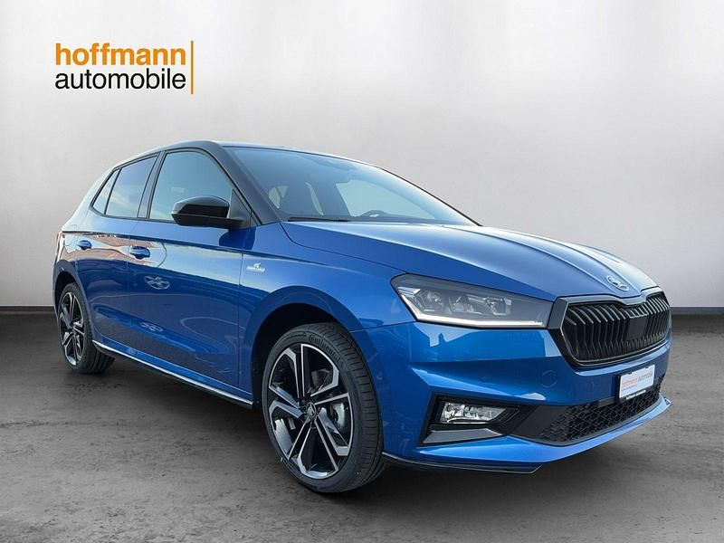 Neu Skoda Fabia Monte Carlo 150 PS (110 kW) 2025 Blau Limousine