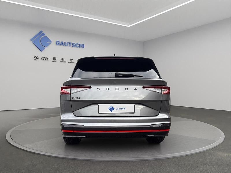 Neu Skoda Enyaq iV RS 250 kW (340 PS) 2025 Weiss SUV