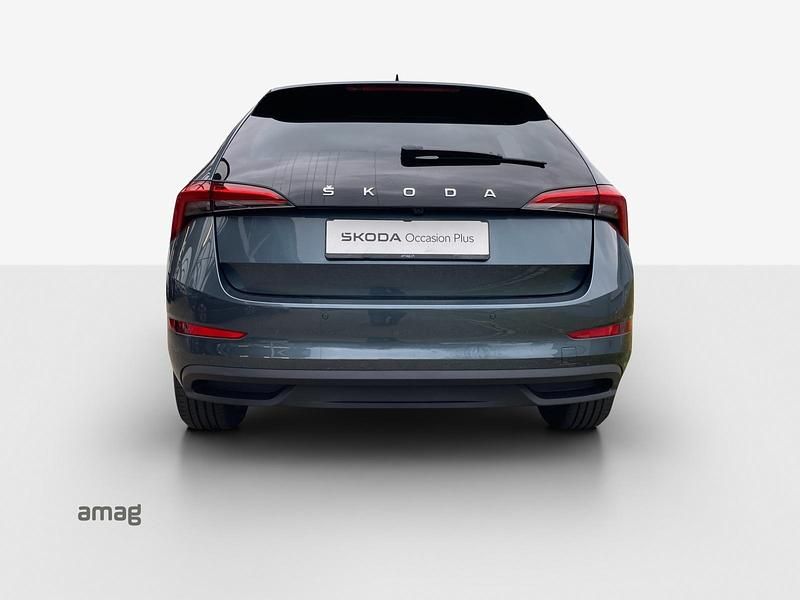 Gebraucht Skoda Scala Ambition 110 PS (80 kW) 2021 Quartz grau, metallic Kleinwagen