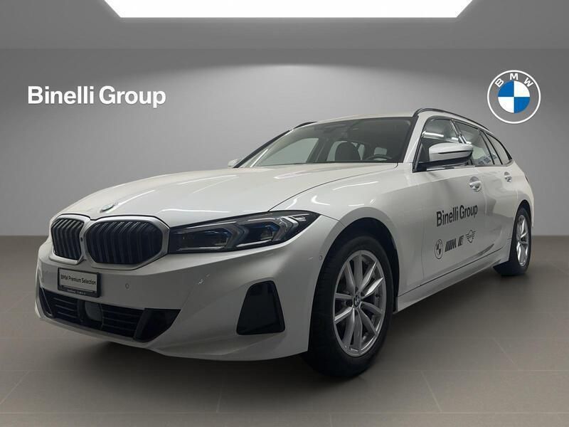 Weiss Gebraucht 2023 BMW 320e Shadowline Kombi | CHF 35’900 (Superpreis) - Bild 1/4