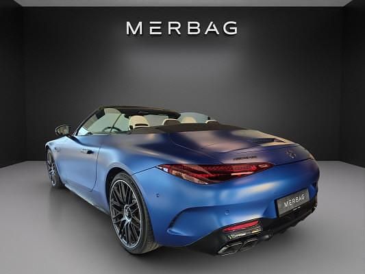 Gebraucht Mercedes SL55 AMG AMG 476 PS (350 kW) 2024 Blau Cabrio