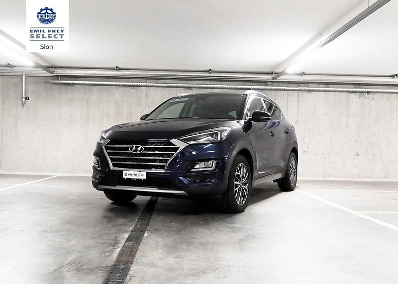 Blau Gebraucht 2020 Hyundai Tucson SUV | CHF 24’900 (Etwas zu teuer) - Bild 1/4