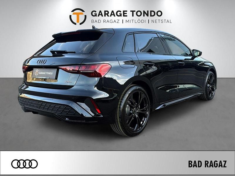 Neu Audi A3 S-Line 204 PS (150 kW) 2025 Schwarz Limousine