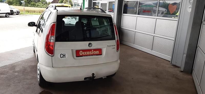 Gebraucht Skoda Roomster Style 105 PS (77 kW) 2010 Weiss Van / Kleinbus