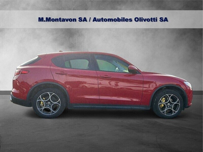 Gebraucht Alfa Romeo Stelvio Ti 280 PS (205 kW) 2019 Rot SUV