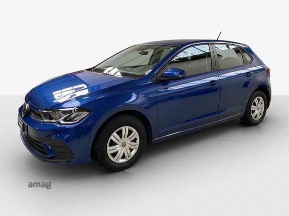 Gebraucht VW Polo Basis 80 PS (58 kW) 2022 Reef blue metallic Kleinwagen