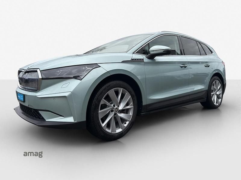 Gebraucht Skoda Enyaq iV 150 kW (204 PS) 2021 Arctic silber, metallic SUV