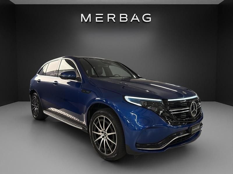 Gebraucht Mercedes EQC400 300 kW (408 PS) 2022 Blau SUV