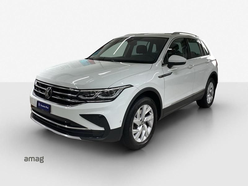 Pure white uni Gebraucht 2023 VW Tiguan Elegance SUV | CHF 39’490 (Fairer Preis) - Bild 1/4