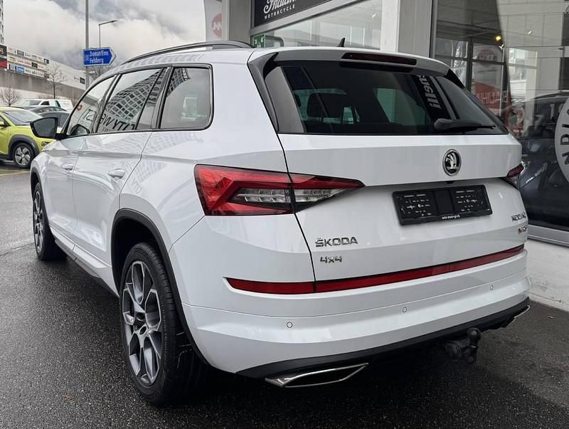 Gebraucht Skoda Kodiaq RS 240 PS (176 kW) 2020 Weiss SUV