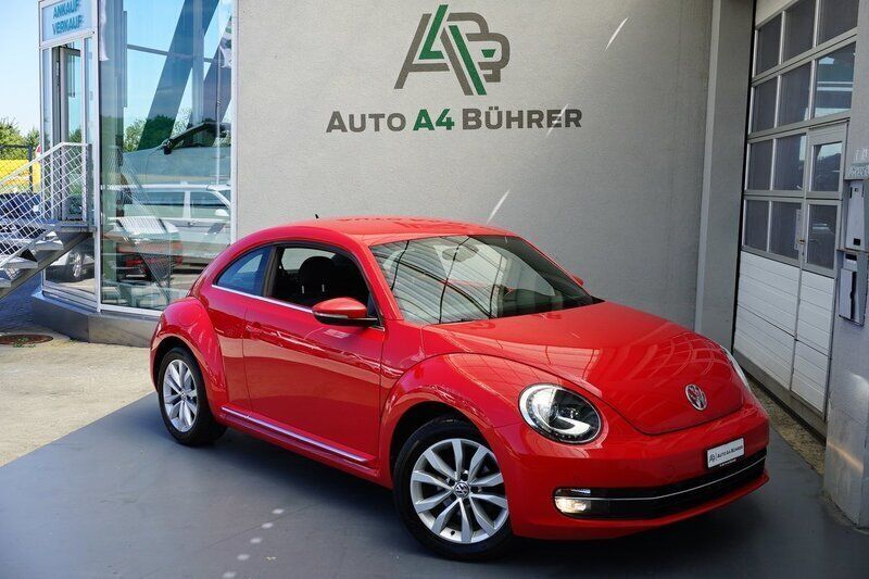 Gebraucht VW Beetle Design 105 PS (77 kW) 2015 Rot Kleinwagen