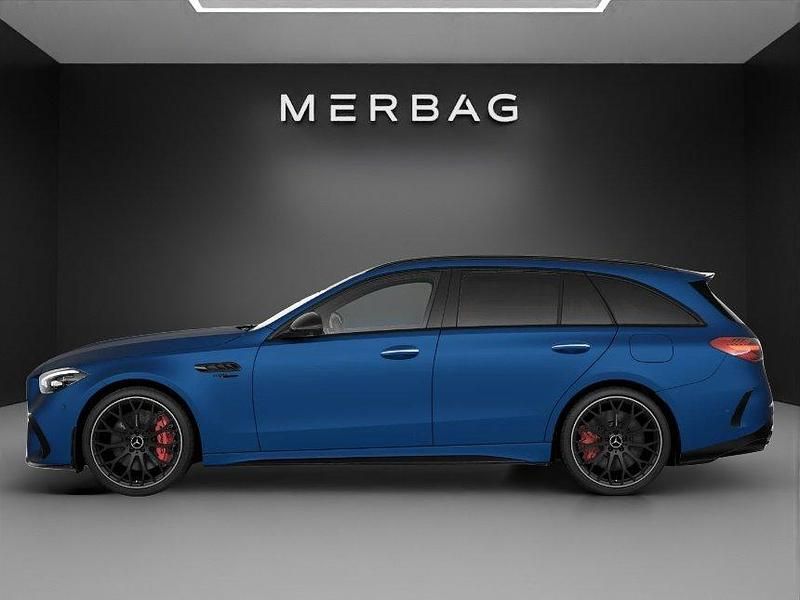 Gebraucht Mercedes C63S AMG AMG 476 PS (350 kW) 2024 Blau Kombi