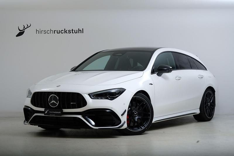 Weiss Gebraucht 2024 Mercedes CLA45 AMG Shooting Brake AMG Kombi | CHF 97’600 - Bild 1/4