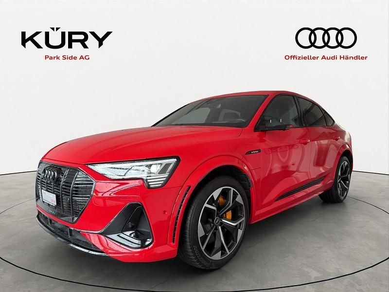 Rot Gebraucht 2021 Audi e-tron Ambiente SUV | CHF 42’900 (Fairer Preis) - Bild 1/4