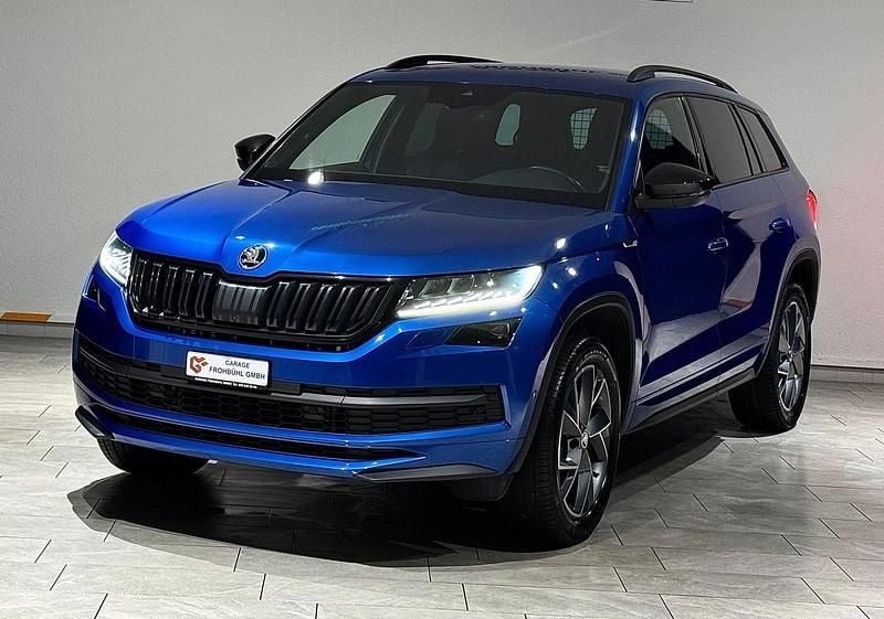 Gebraucht Skoda Kodiaq SportLine 200 PS (147 kW) 2020 Blau SUV