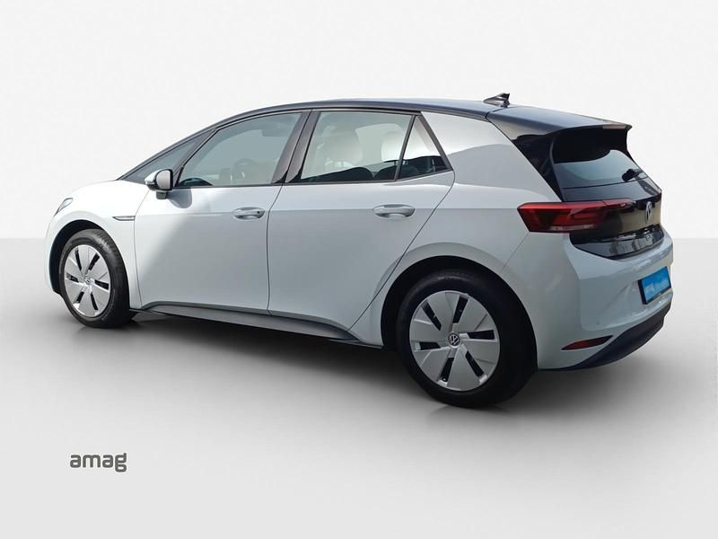 Gebraucht VW ID.3 Pro 107 kW (146 PS) 2021 Gletscherweiss met.schwarz Kleinwagen