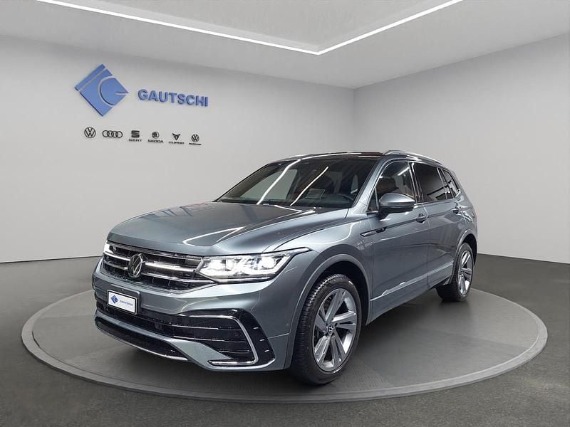 Grau Gebraucht 2022 VW Tiguan Allspace R-line SUV | CHF 32’900 (Fairer Preis) - Bild 1/4