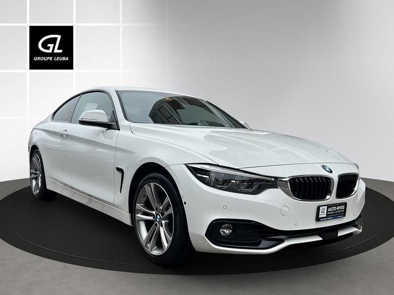 Gebraucht BMW 430 Sport Line 252 PS (185 kW) 2018 Weiss Coupé