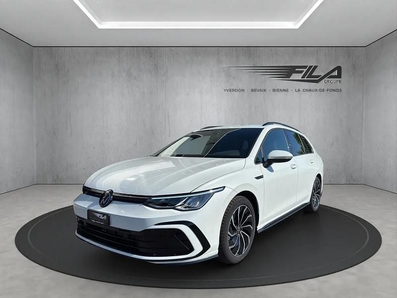 Neu VW Golf VIII R-line 150 PS (110 kW) 2025 Weiss Kombi