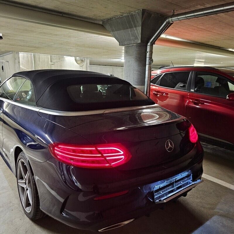 Gebraucht Mercedes C180 AMG line 156 PS (114 kW) 2018 Cabrio
