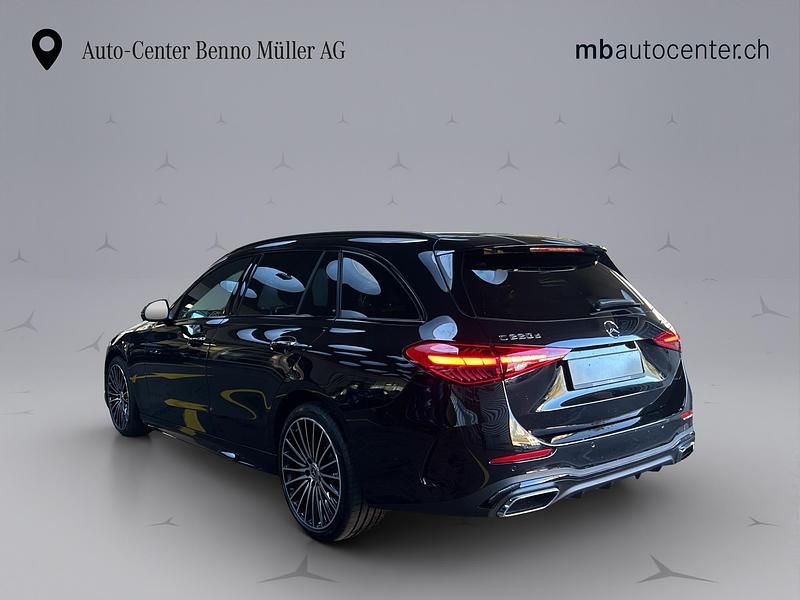 Gebraucht Mercedes C220 AMG line 220 PS (161 kW) 2025 Schwarz Kombi