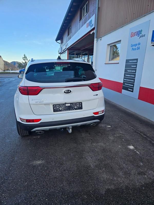 Gebraucht Kia Sportage GT-Line 185 PS (136 kW) 2017 Weiss SUV