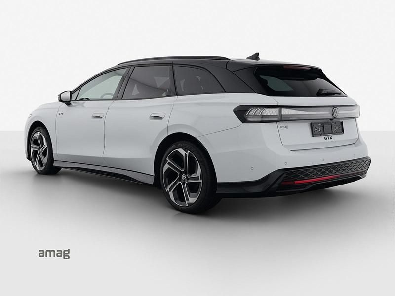 Gebraucht VW ID.7 GTX 250 kW (340 PS) 2025 Gletscherweiss metallic  dachlackierung schwarz uni Kombi