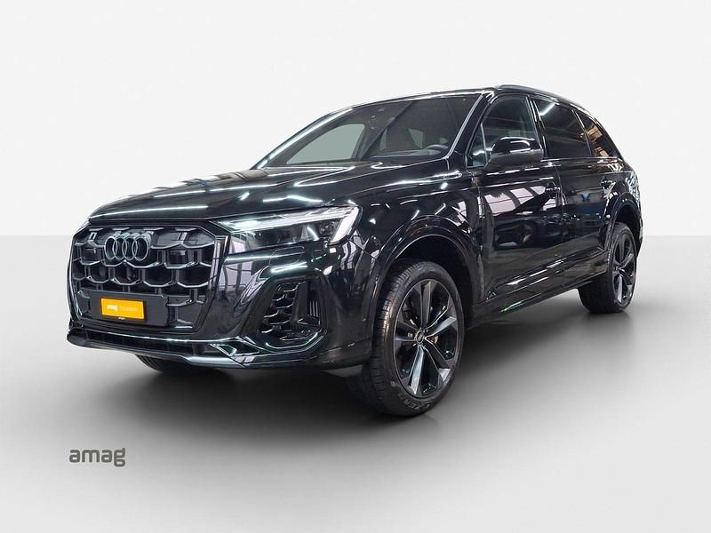 Mythosschwarz metallic Gebraucht 2024 Audi Q7 S-Line SUV | CHF 80’990 (Teuer) - Bild 1/4