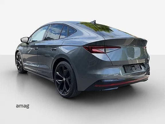 Gebraucht Skoda Enyaq iV RS 219 kW (299 PS) 2023 Graphite grau, metallic SUV