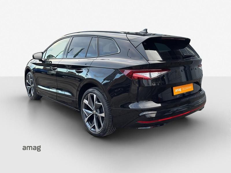 Gebraucht Skoda Enyaq iV RS 219 kW (299 PS) 2023 Magic schwarz, perleffekt SUV