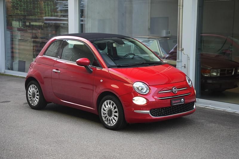 Rot Gebraucht 2019 Fiat 500C Lounge Cabrio | CHF 9’750 (Fairer Preis) - Bild 1/4