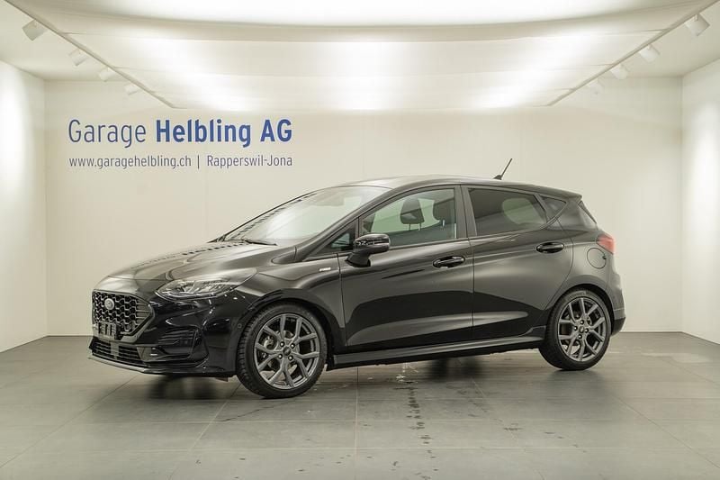 Schwarz Gebraucht 2023 Ford Fiesta ST-Line X Kleinwagen | CHF 19’900 (Fairer Preis) - Bild 1/4