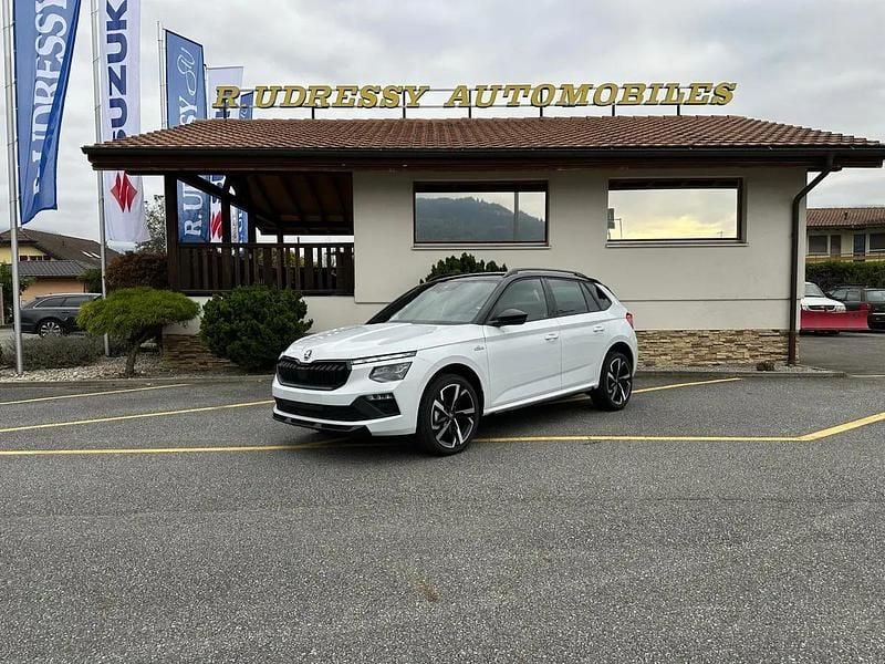 Weiss Neu 2025 Skoda Kamiq Monte Carlo SUV | CHF 30’850 (Superpreis) - Bild 1/4