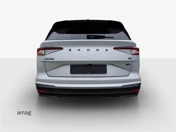 Gebraucht Skoda Enyaq iV SportLine 194 kW (265 PS) 2022 Brilliant silber, metallic SUV
