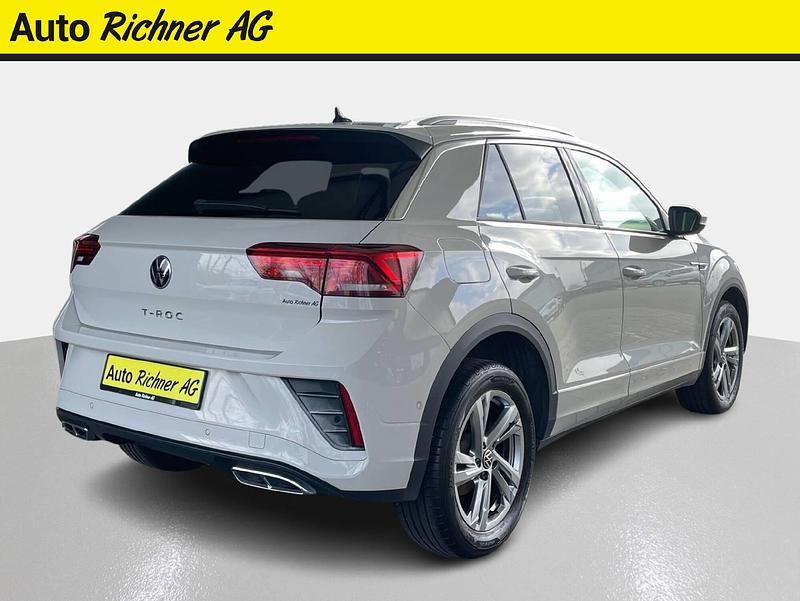Gebraucht VW T-Roc R-line 150 PS (110 kW) 2022 Grau SUV