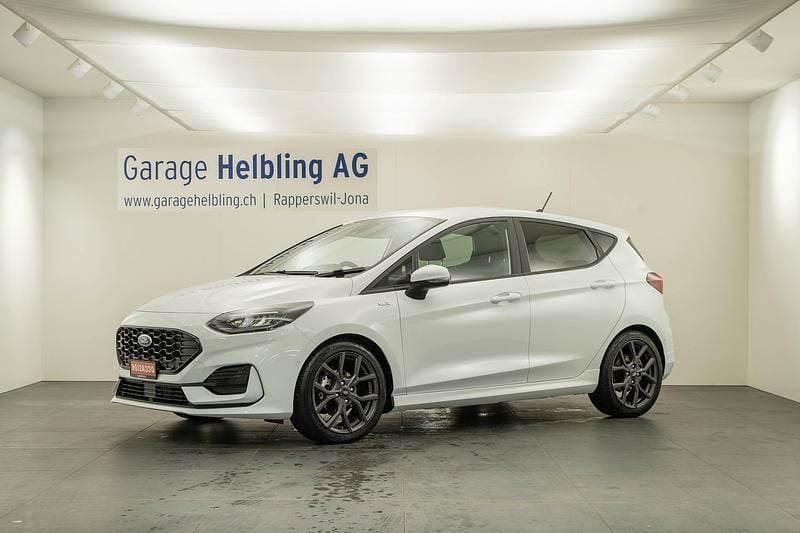 Gebraucht Ford Fiesta ST-Line X 125 PS (91 kW) 2023 Weiss Kleinwagen